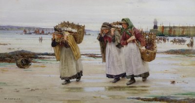 Los ganapanes, o las pescadoras de Newlyn de Walter Langley